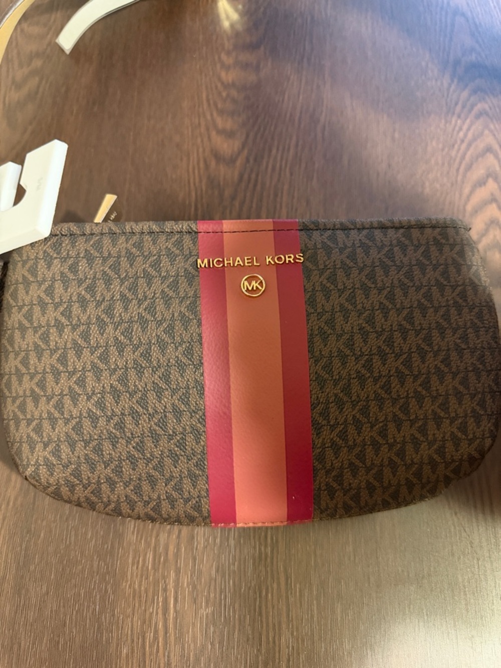 New Michael Kors Brown Signature waist Pouch